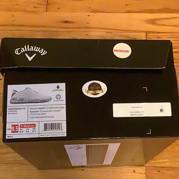 Men’s Callaway Coronado V3 Golf Shoes - Picture 2 of 9